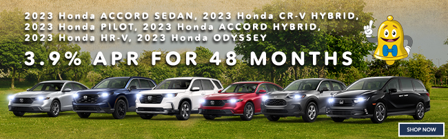 2023 Honda Accord, CR-V Hybrid, Pilot, Accord Hybrid, HR-V, and Odyssey