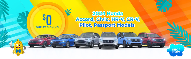 2024 Honda HR-V and 2024 Honda Odyssey and Pilot