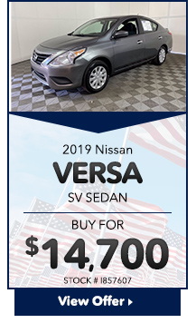 2019 Nissan Versa SV Sedan