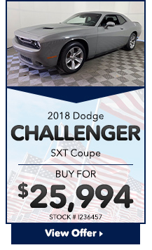 2018 Dodge Challenger SXT Coupe