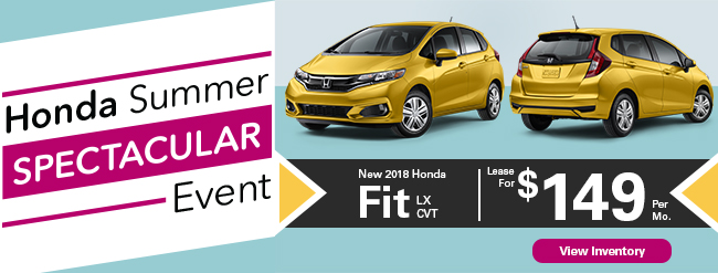 New 2018 Honda Fit
