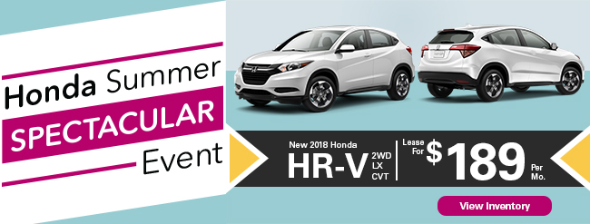 New 2018 Honda HR-V