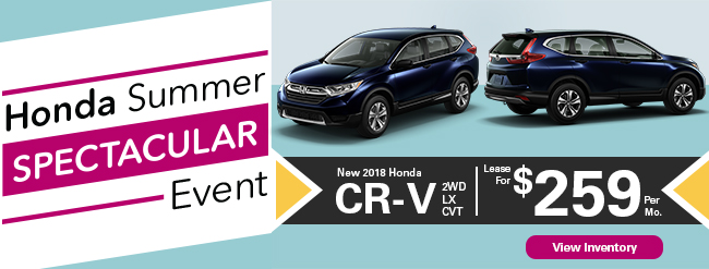 New 2018 Honda CR-V