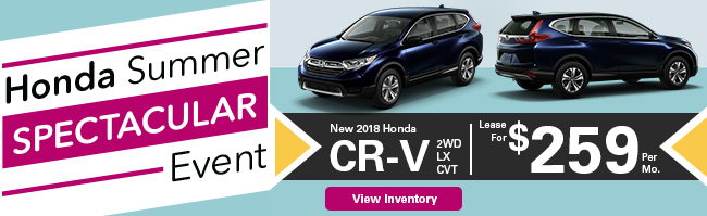 New 2018 Honda CR-V