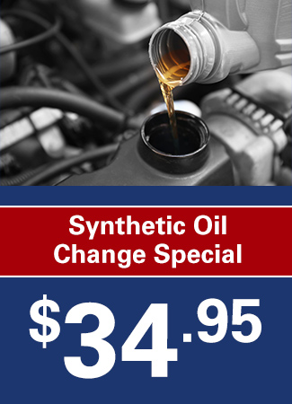 Synthetic Oil Change Special