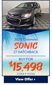 2020 Chevrolet Sonic LT Hatchback