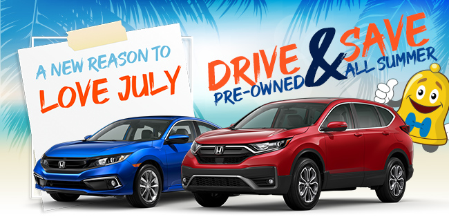 Drive Pre-Owned And Save All Summer Long