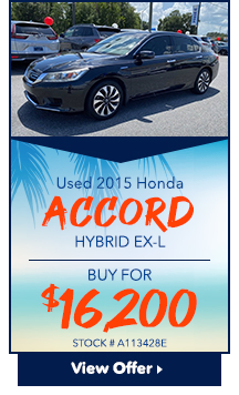 Used 2015 Honda Accord Hybrid EX-L