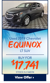 Used 2019 Chevrolet Equinox LT SUV