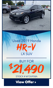 Used 2019 Honda HR-V LX SUV