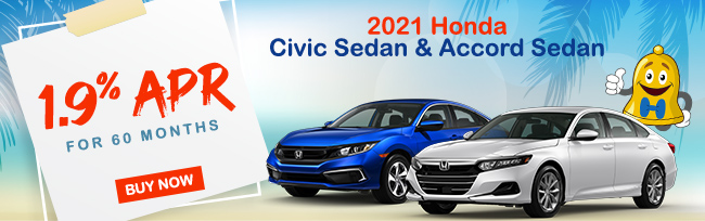 2021 Honda Civic Sedan & Accord Sedan