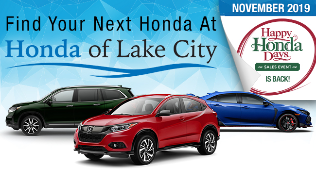 Find Your Next Honda At Honda Of Lake City