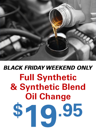 Full Synthetic and Synthetic Blend Oil Change