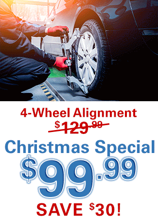 4 Wheel Alignment-Christmas Special