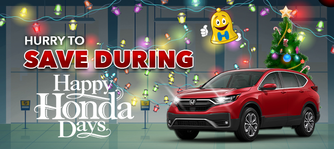 Hurry to Save during Happy Honda Days