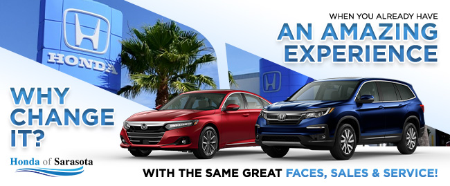 Honda of Sarasota Promotional Offer