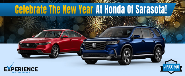 Celebrate the new year at Honda Of Sarasota