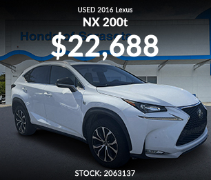 Used 2016 Lexus NX 200t