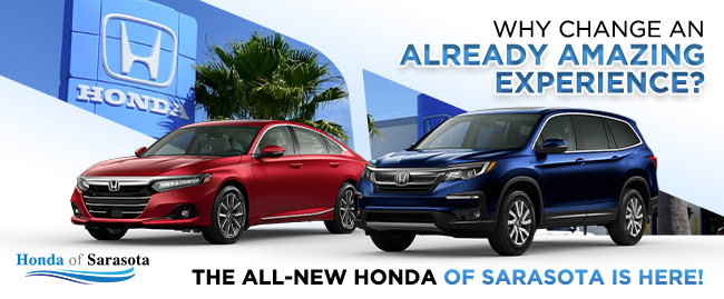 Promotional offer from Honda of Sarasota