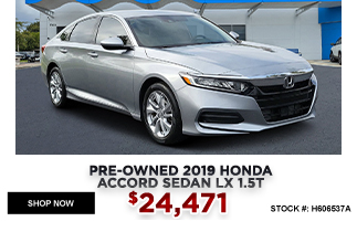 2019 HOnda Accord Sedan LX