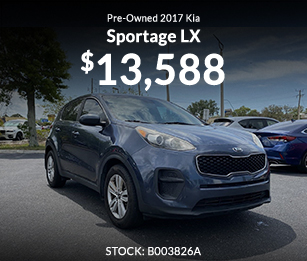 Pre-Owned 2017 Kia Sportage LX