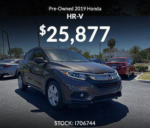 Pre-Owned 2019 Honda HR-V