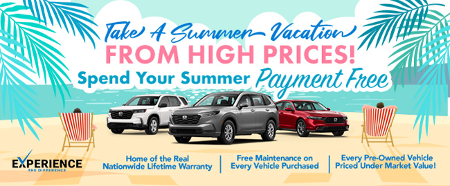 Take a vacation from high prices at Honda Sarasota