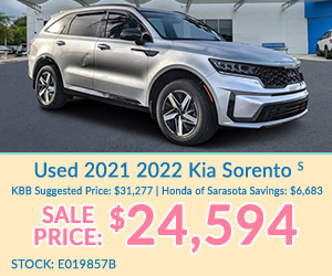 Used Kia Sorento