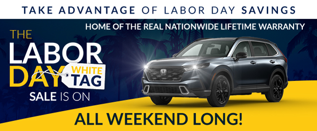 Take advantage of Labor Day Savings - All weekend long