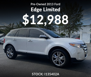 pre-owned 2013 Ford Edge Limited