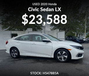 Used 202 Honda Civic Sedan LX