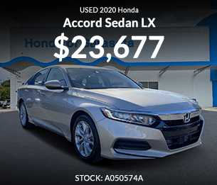 Used Honda Accord Sedan