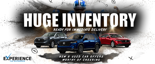 huge inventory ready for immediate delivery - new and used car offers worthy of cheering - 