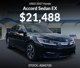 Used 2017 Honda Accord Sedan EX