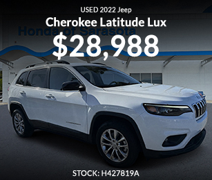 Used 2022 Jeep Cherokee Latitude Lux