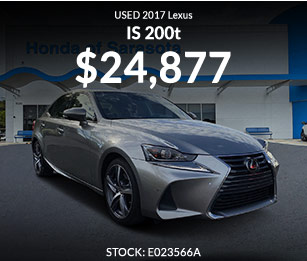 Used 2017 Lexus IS 200t rwd 4dr