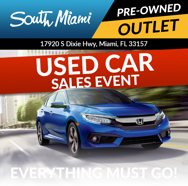 South Motors Used Car Sales Event - everything must go