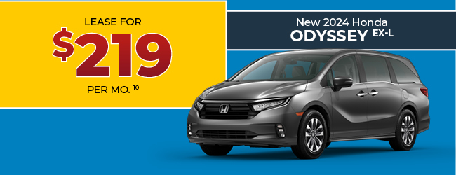 New 2024 Honda Odyssey EX-L