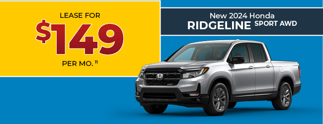 New 2023 Honda Ridgeline Sport AWD