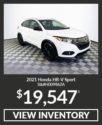 Honda HRV Sport Offer