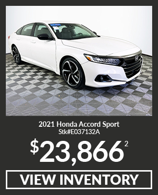 2021	Honda	Accord	Sport Offer