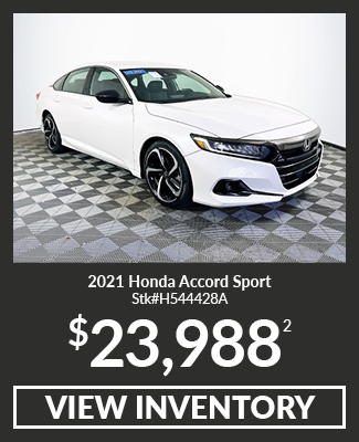 2021	Honda	Accord	Sport Offer