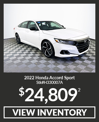 2022	Honda	Accord	Sport Offer