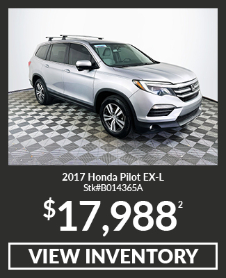 Certified Pre-Owned 2017 Honda Pilot EX-L