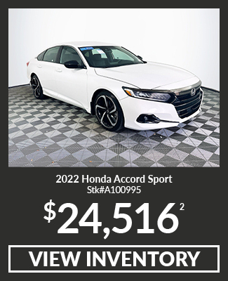 Certified Pre-Owned 2022 Honda Accord Sport