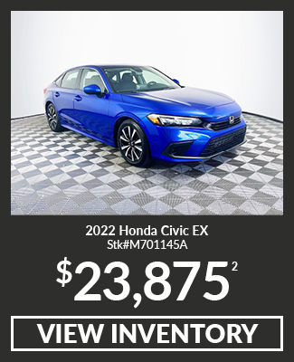 Certified Pre-Owned 2022 Honda Civic EX