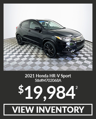 Certified Pre-Owned 2021 Honda HR-V Sport