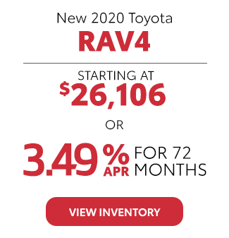 New 2020 Toyota RAV4