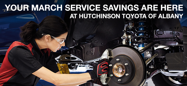 Your March Service Savings Are Here