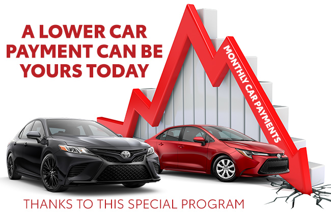A Lower Car Payment Can Be Yours Today